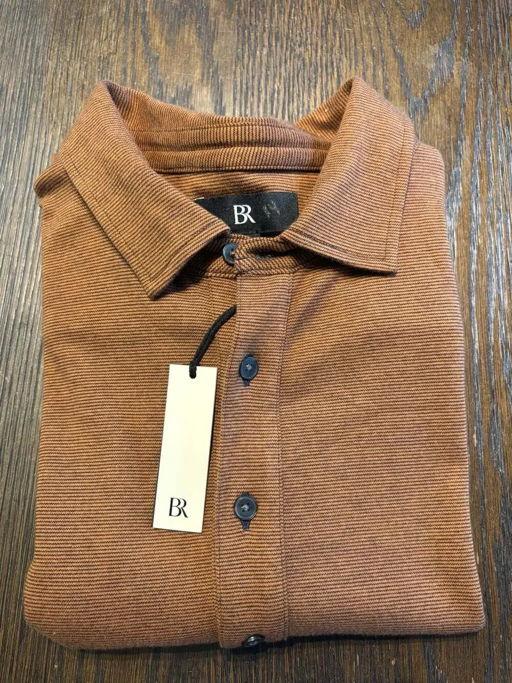Banana Republic Luxury-Touch Micro-Stripe Knit Polo Shirt